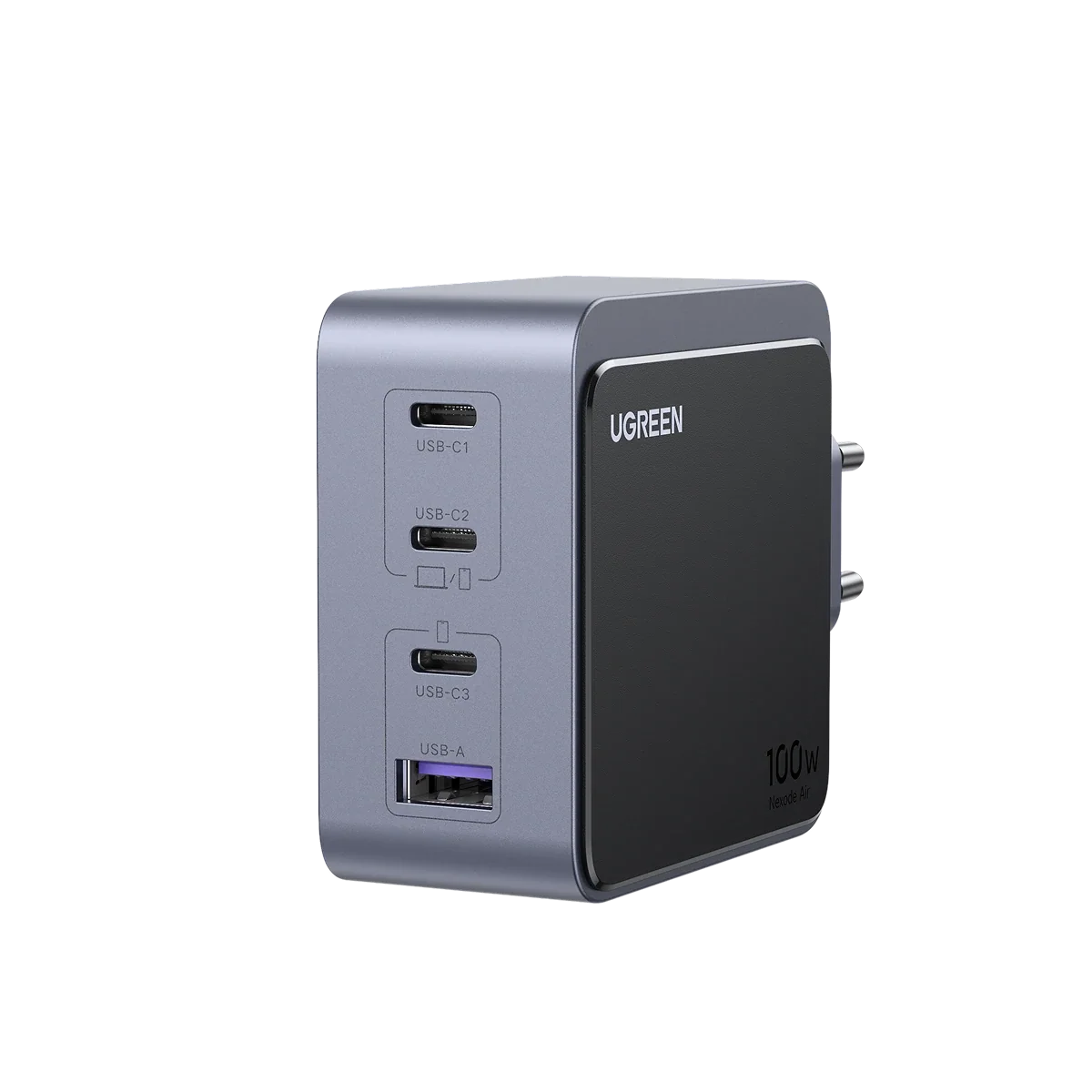 UGREEN Nexode S 100W 4 ports Chargeur rapide GaN EU — 35043 — vue 1