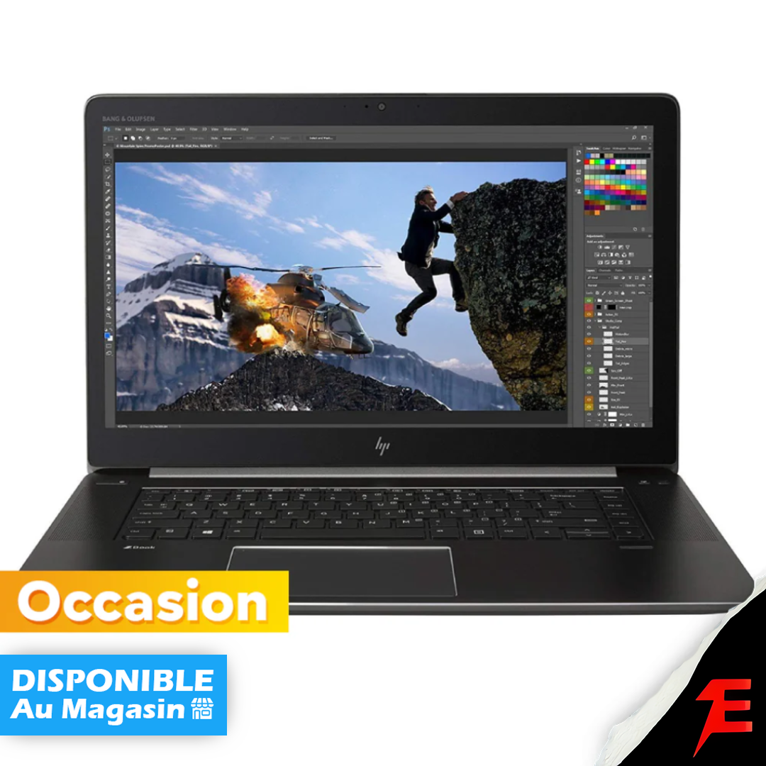 HP ZBook Studio G4 i7/7éme (16/512)- Occasion