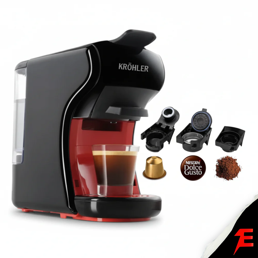 Kröhler Machine À Café 3 En 1 – Pecn-504