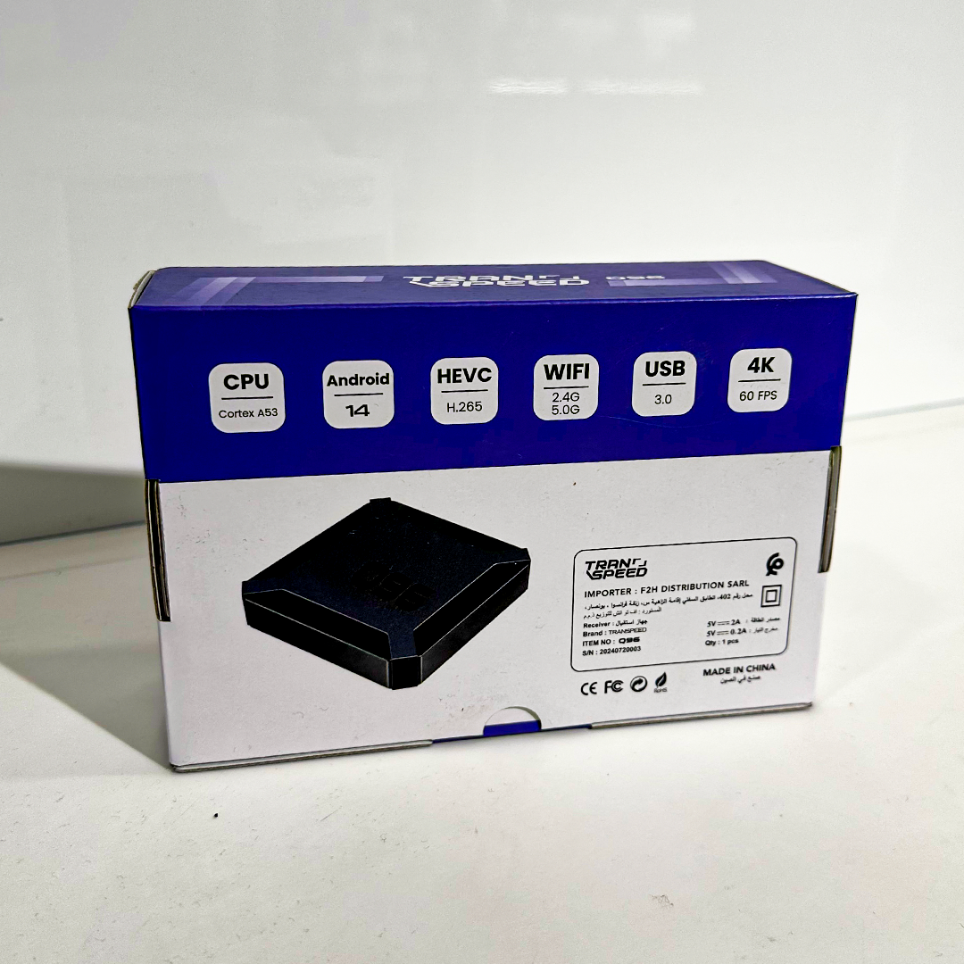 TRANSPEED Q96 Smart TV Box Android