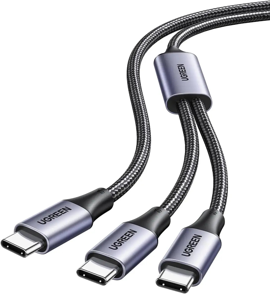 UGREEN Câble universel 2-en-1 à charge rapide PD 5A max. — 35087 — vue 1