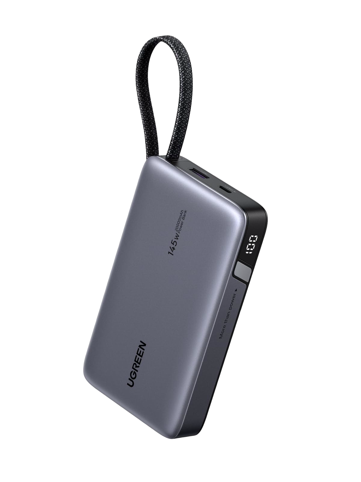 UGREEN 145W Power Bank avec câble intégré — 55992B — vue 1
