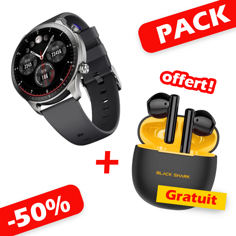 Pack ultime : Riversong Motive 9 Pro + Black Shark Gaming Buds T9