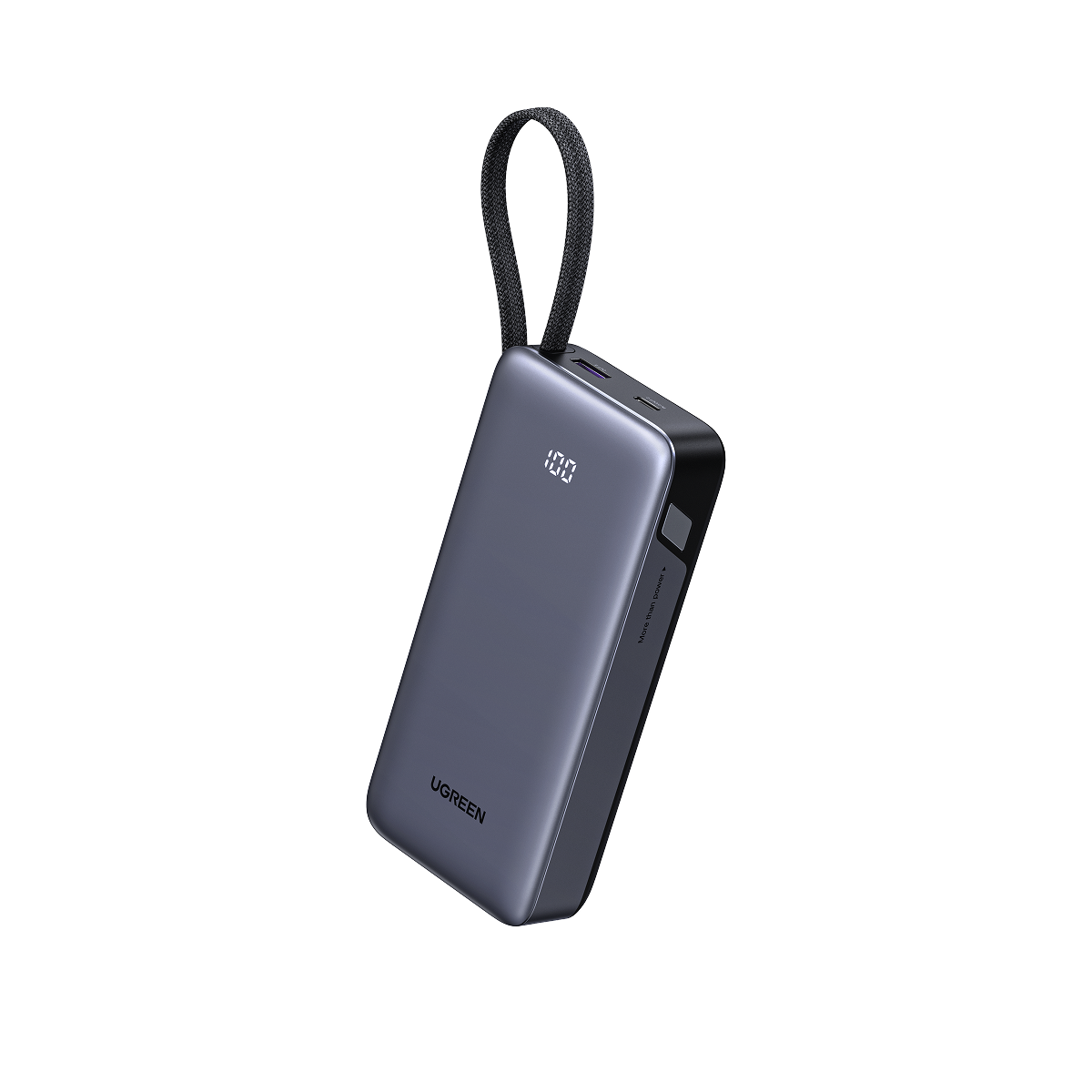 UGREEN 45W Power Bank avec câble intégré — 55988B — vue 1