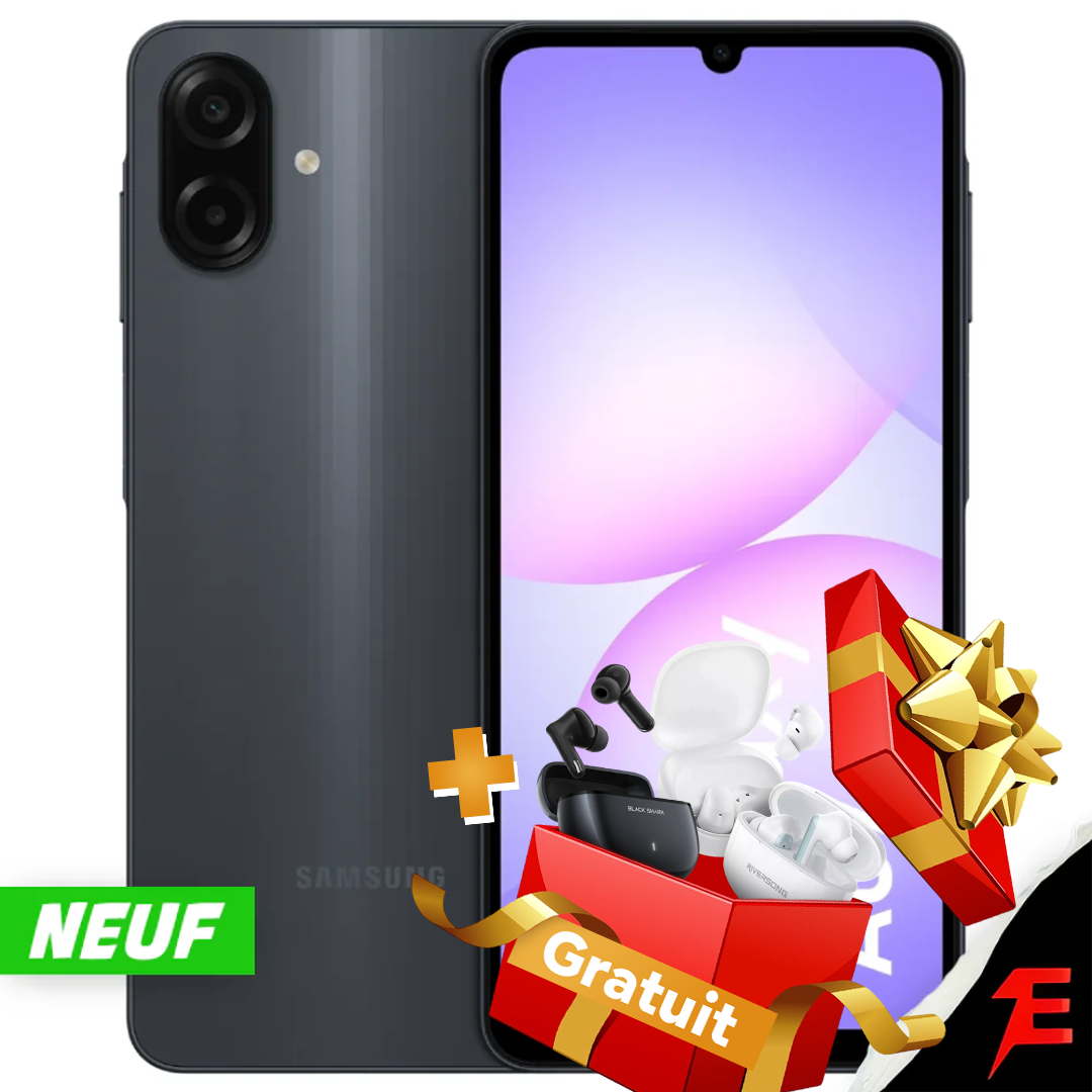 Samsung Galaxy A07 (4/64) + Écouteurs sans fil 🎁