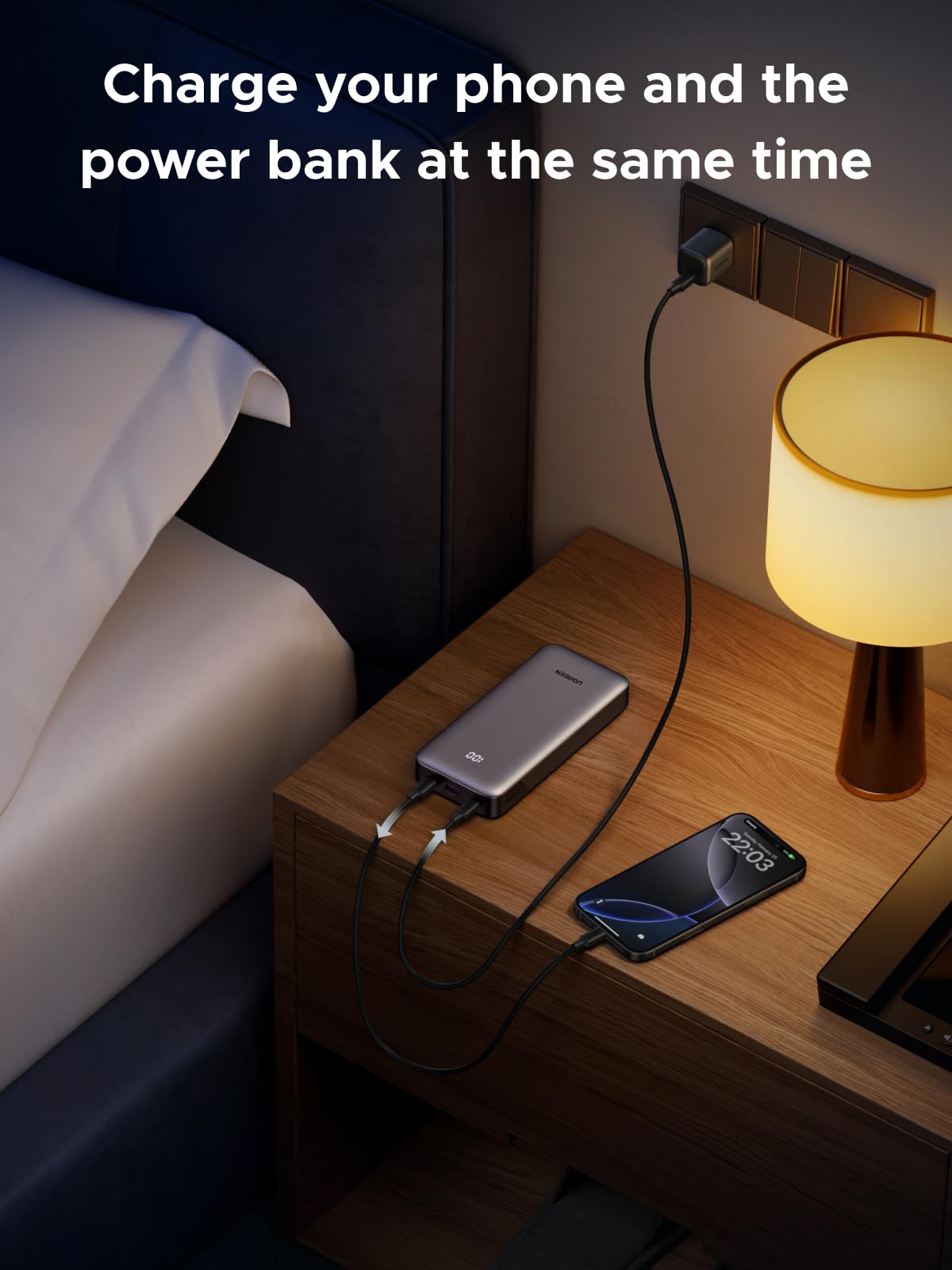 UGREEN Two-way Batterie externe à charge rapide — 55989B — vue 4