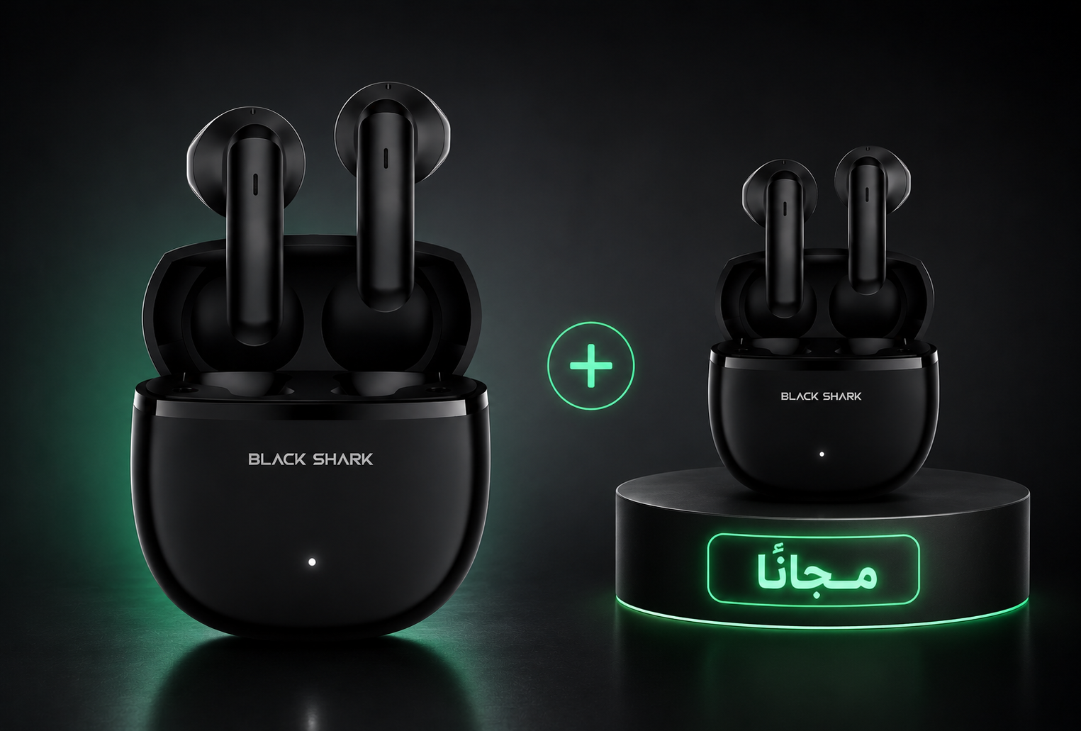 Black shark T24 Écouteurs Sans Fil. 1 acheté = 1 gratuit