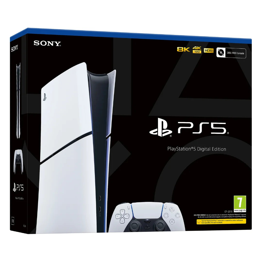 Console PlayStation 5 Slim – Édition Digitale 1 To avec 1 manette intégrée
