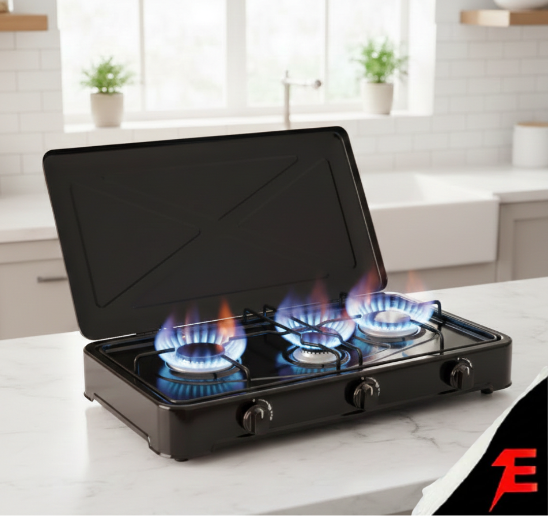 PLAQUE À GAZ KROHLER KOC-300 – 3BRÛLEURS