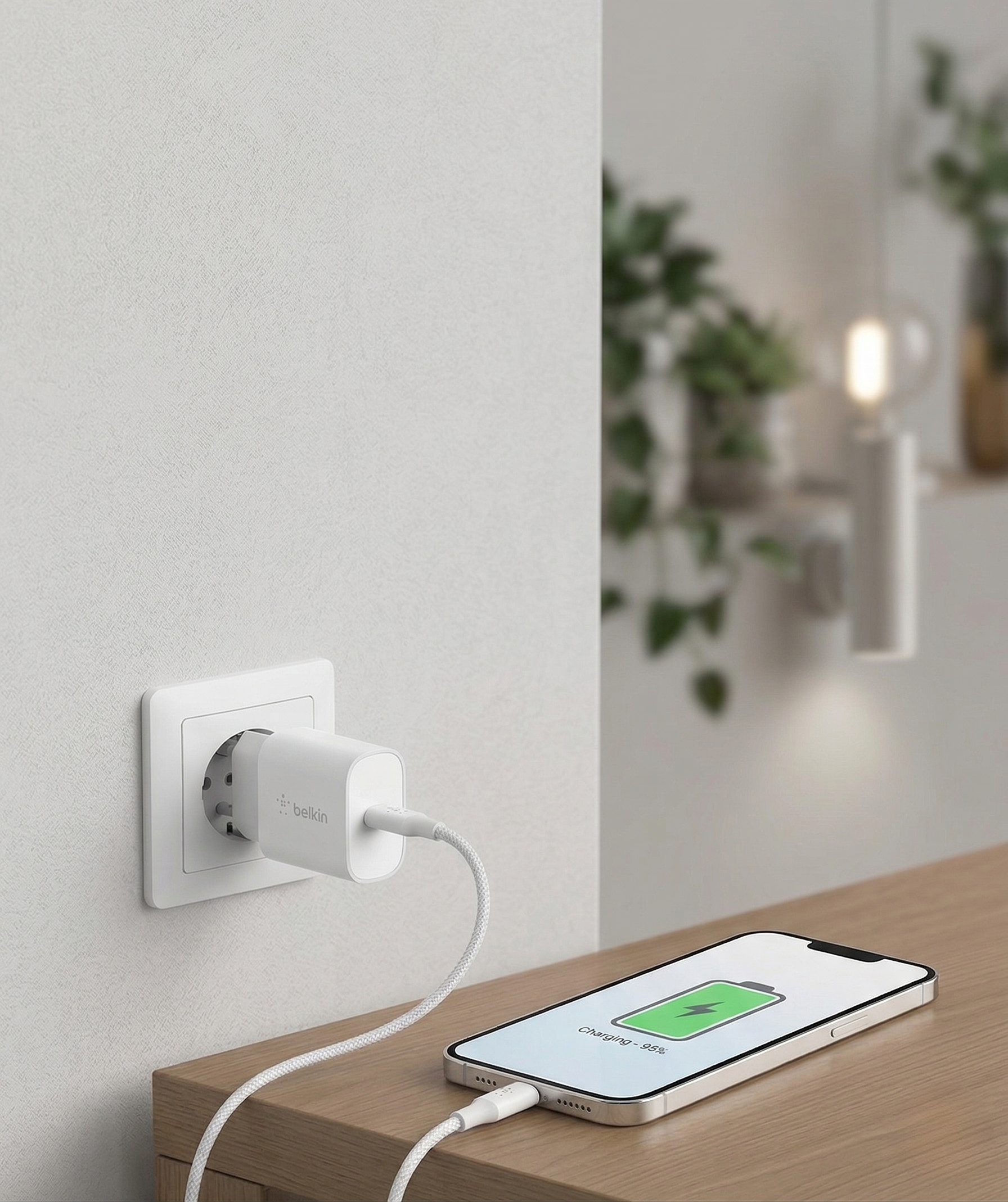 Chargeur Secteur Belkin BoostCharge 25W avec PPS (USB-C)