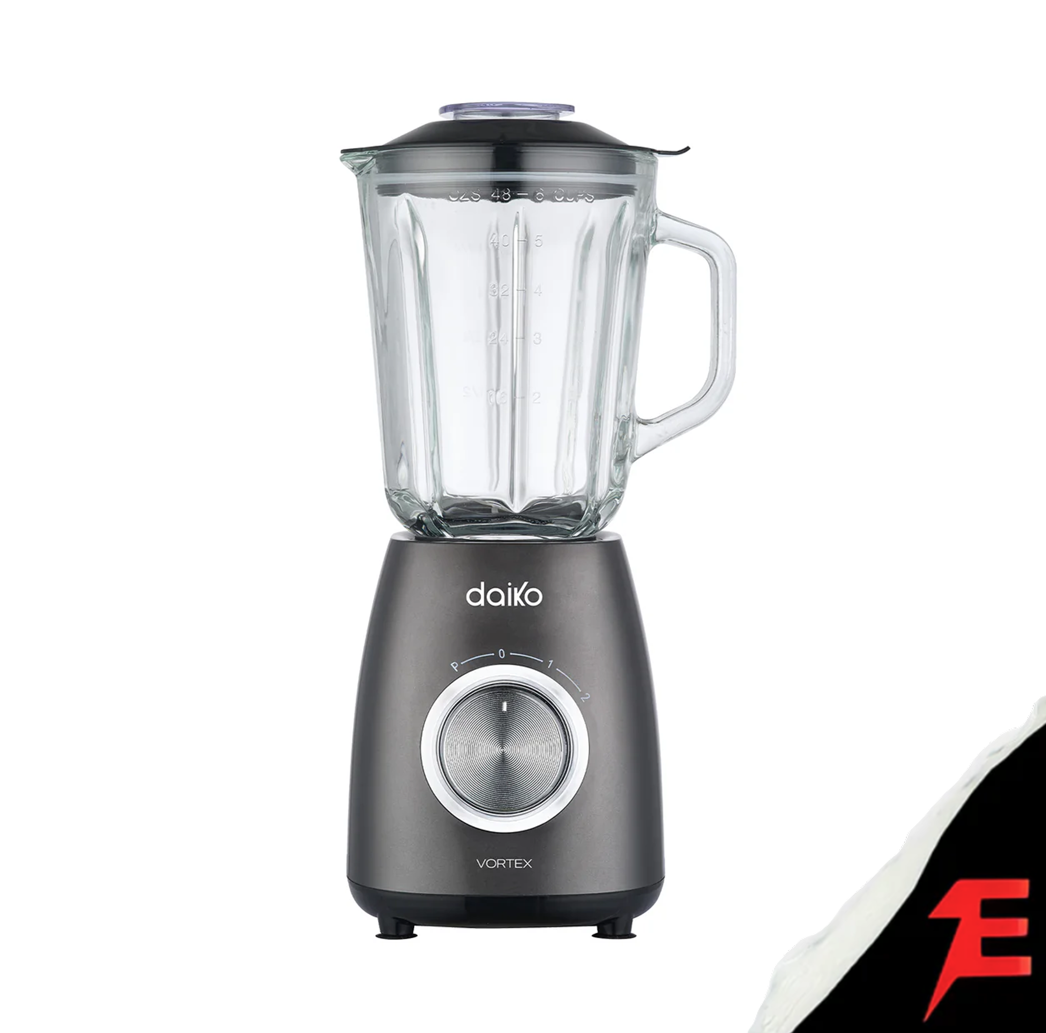 Daiko Blender 2 en 1 1000W Bol en verre de 1,5L