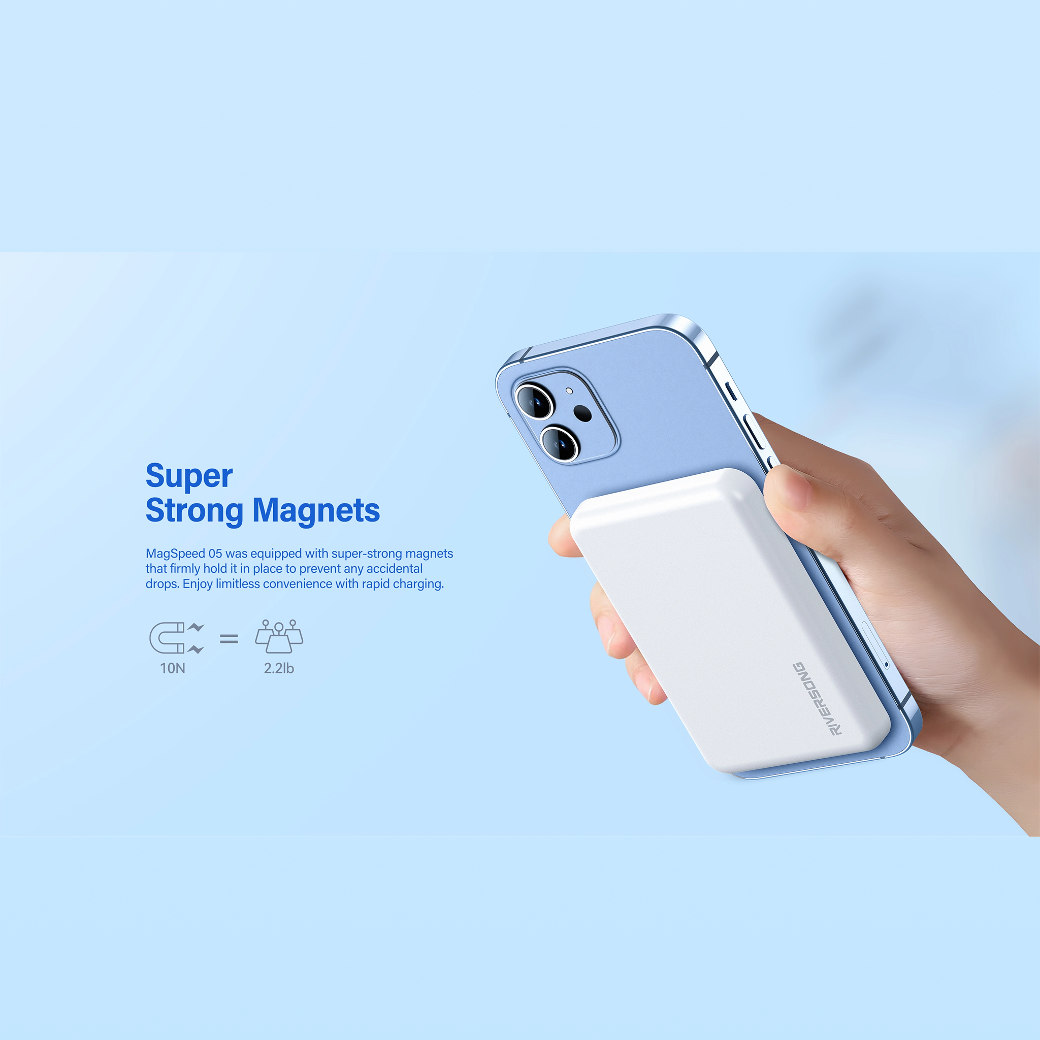 RiverSong MagSpeed 10 pro magnetic wirless power bank