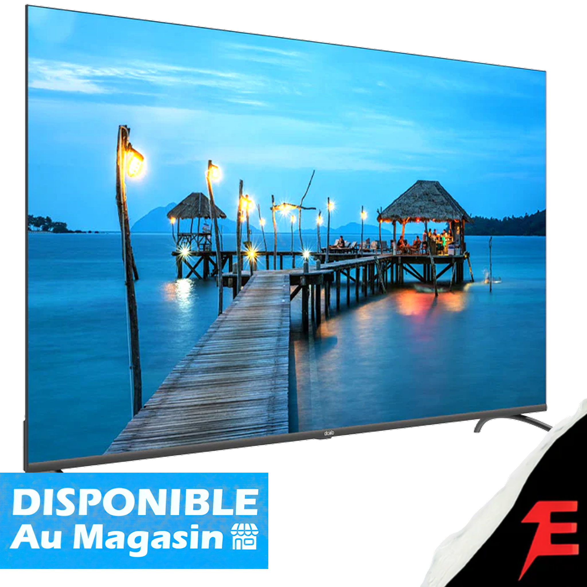 Daiko QLED Google Gaming TV 120 Hz 50" SMART Metal Frameless 4K DAIKO