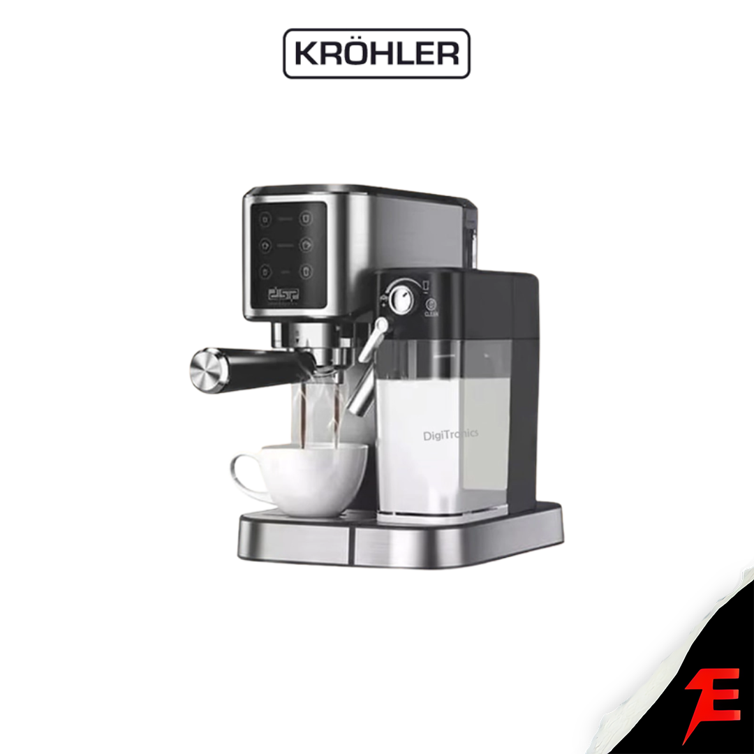 Kröhler Cafetière Expresso 1350w Pecm-5040