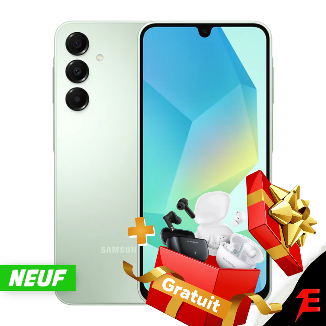 SAMSUNG Galaxy A16 (8/256) + Écouteurs sans fil gratuits 🎁