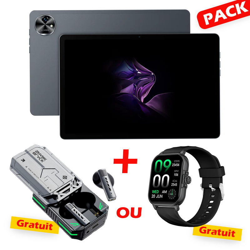 Pack ultime : Xiaomi Black Shark Pad 6 (16/256) + ( Black Shark GT3 NEO / Black Shark T11 )