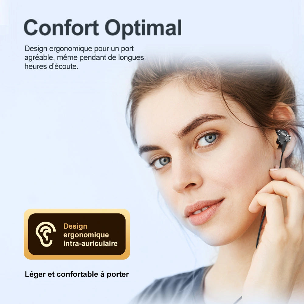 Riversong Spirit T1 – Écouteurs USB-C avec son stéréo HD