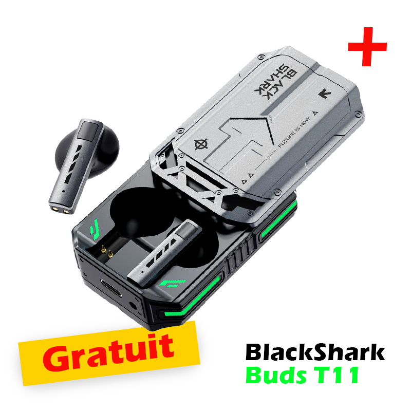 Pack ultime : Xiaomi Black Shark Pad 6 (16/256) + ( Black Shark GT3 NEO / Black Shark T11 )