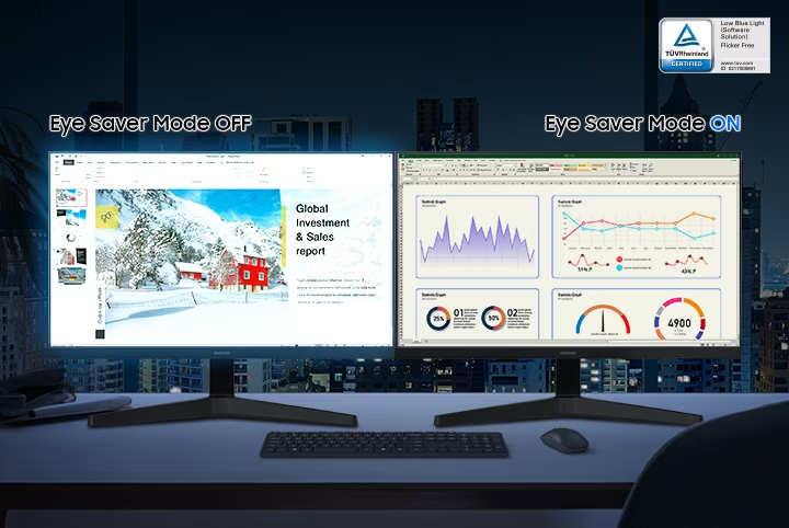 SAMSUNG Moniteur S3 S31C 27" FHD
