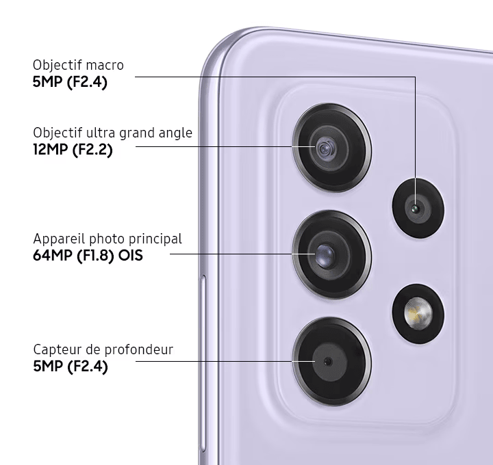 SAMSUNG Galaxy A52 (6/128) (Comme Neuf)