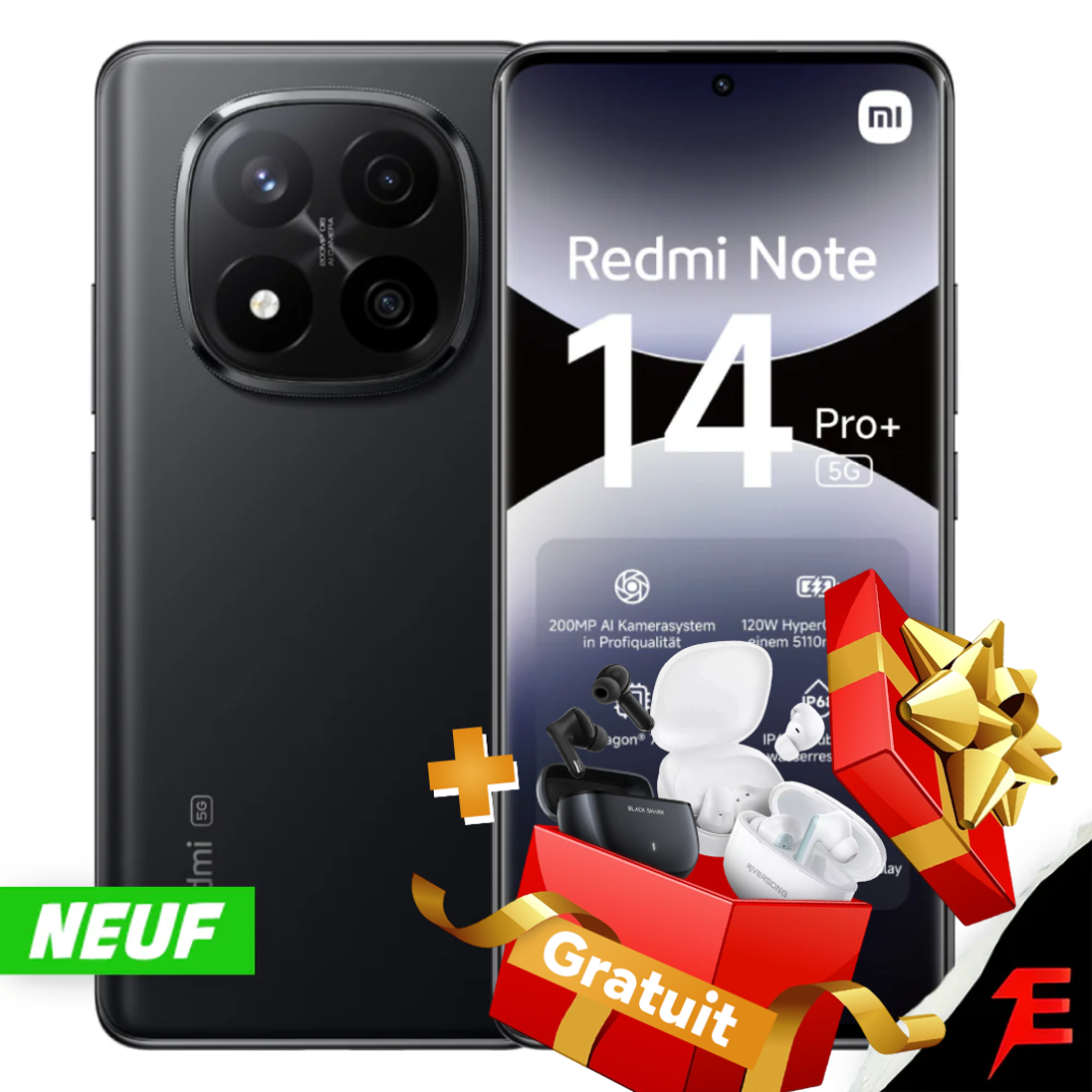Redmi Note 14 Pro Plus (12/512)+ Écouteurs sans fil gratuits 🎁