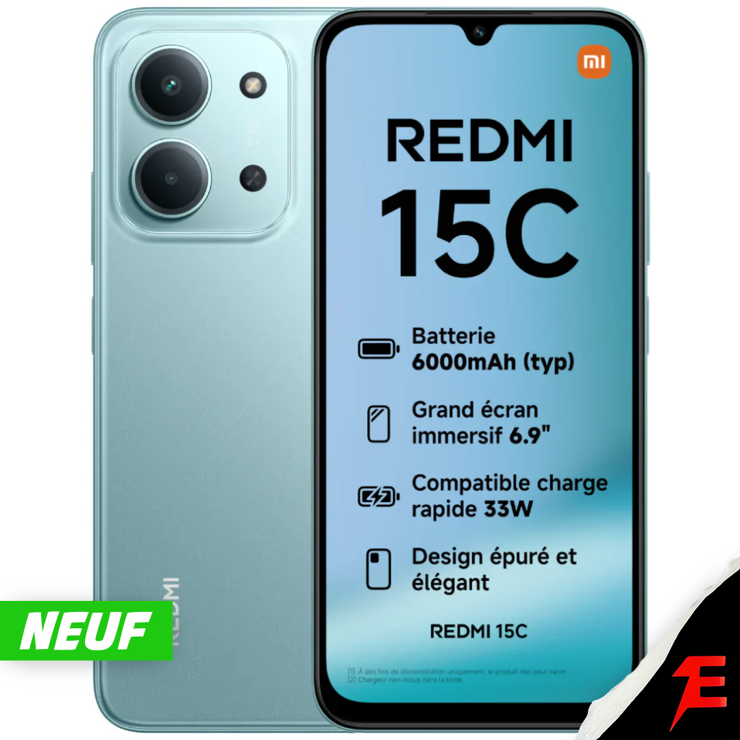 Redmi 15C (6/128)(Neuf Boîte fermée)