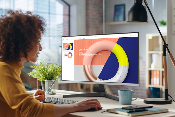 SAMSUNG Moniteur S3 S31C 27" FHD