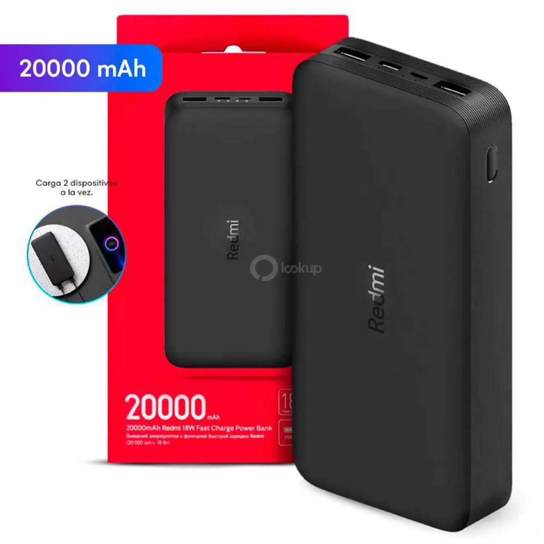Redmi 20 000 mAh 18W Fast Charge Power Bank