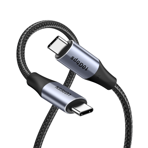 UGREEN USB 3.2 Gen 2 Câble Noir 1m — 80150 — vue 1
