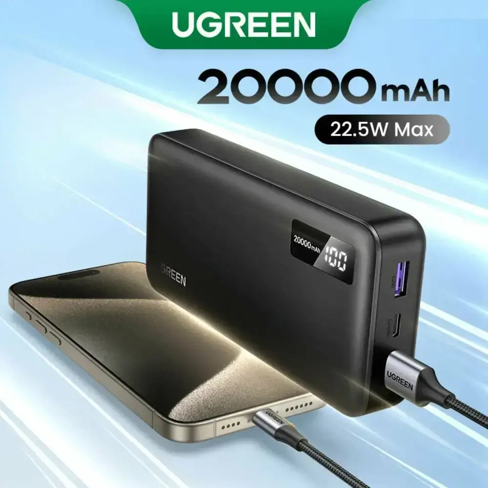UGREEN 20W Two-way Batterie externe à charge rapide — 95424B — vue 3