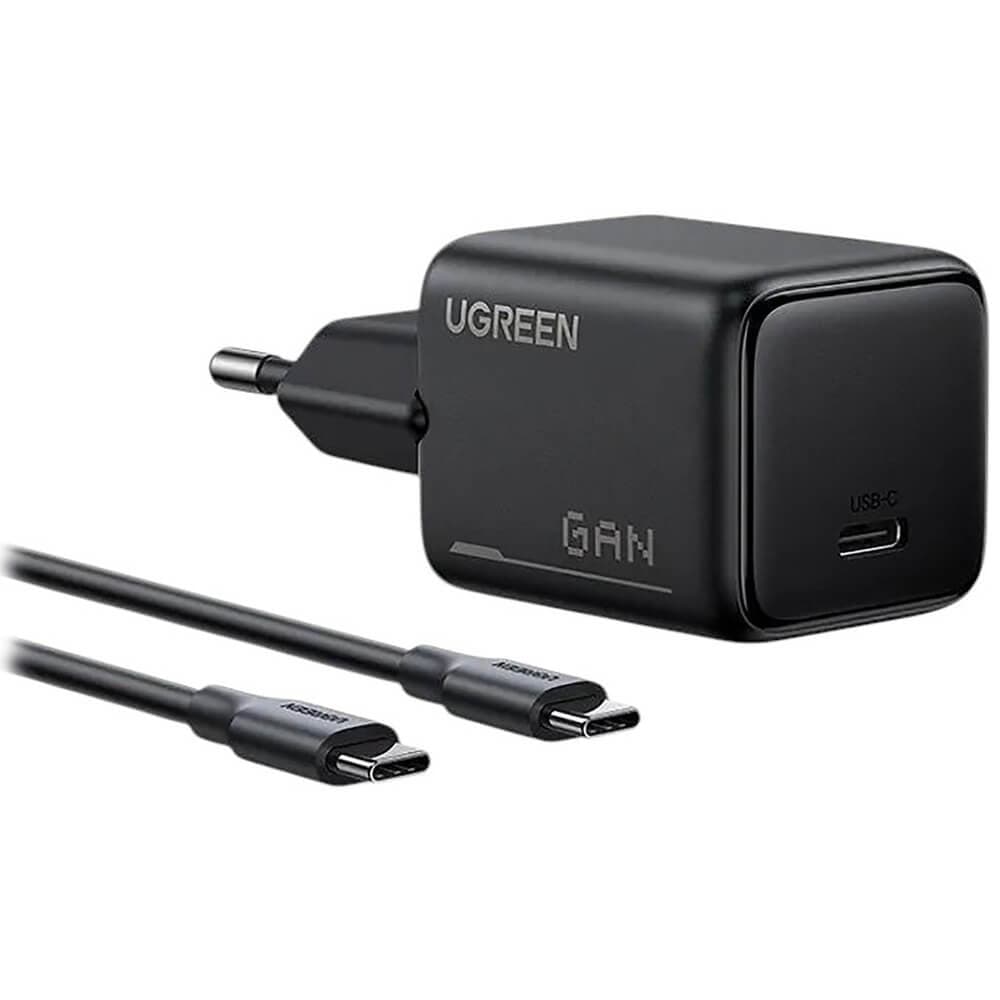 UGREEN 25W USB-C Chargeur rapide GaN Pack EU — 75103 — vue 1