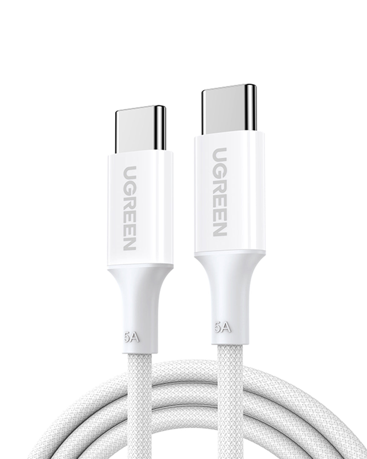 UGREEN USB-C vers USB-C Câble tressé à charge rapide PD 5A max. 1m — 35220 — vue 1