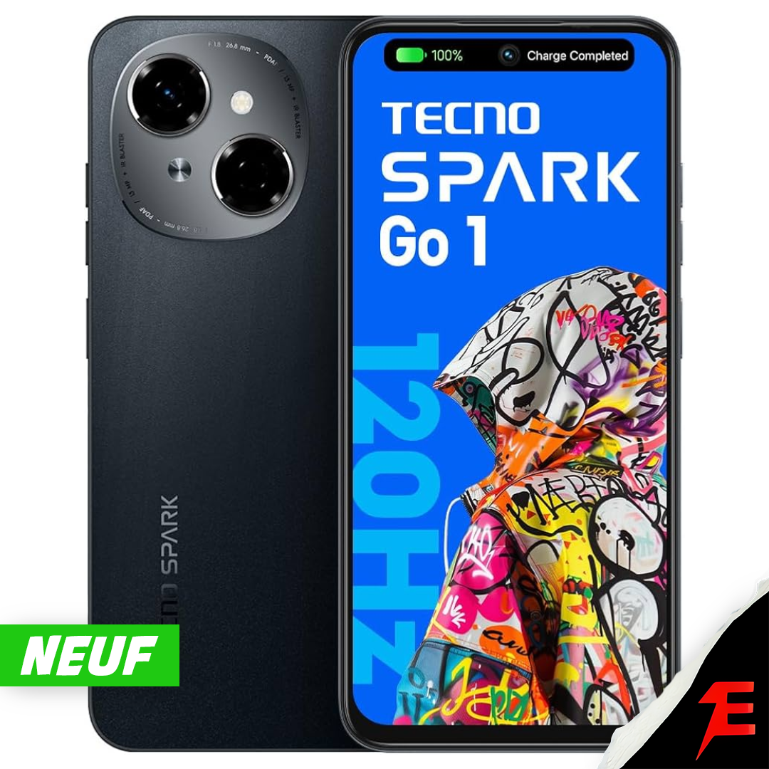 TECNO SPARK GO 1 (4/128)(Neuf Boîte fermée)