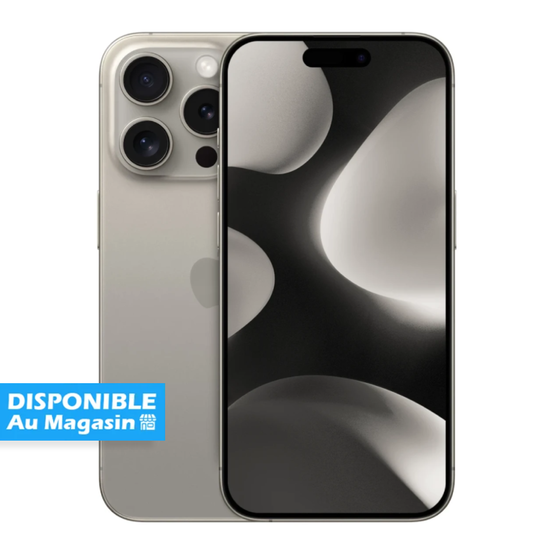 Apple iPhone 15 Pro 128 Go – Occasion Grade A