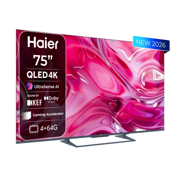 Haier TV 75" QLED 4K Google TV – H75S80GUX
