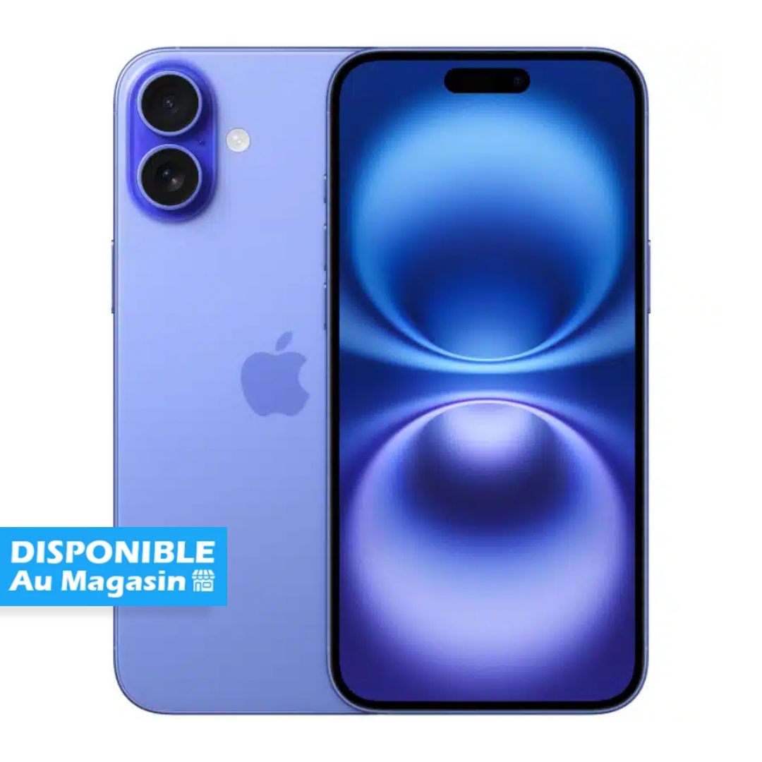 Apple iPhone 16 Plus 256 Go – Occasion Grade A