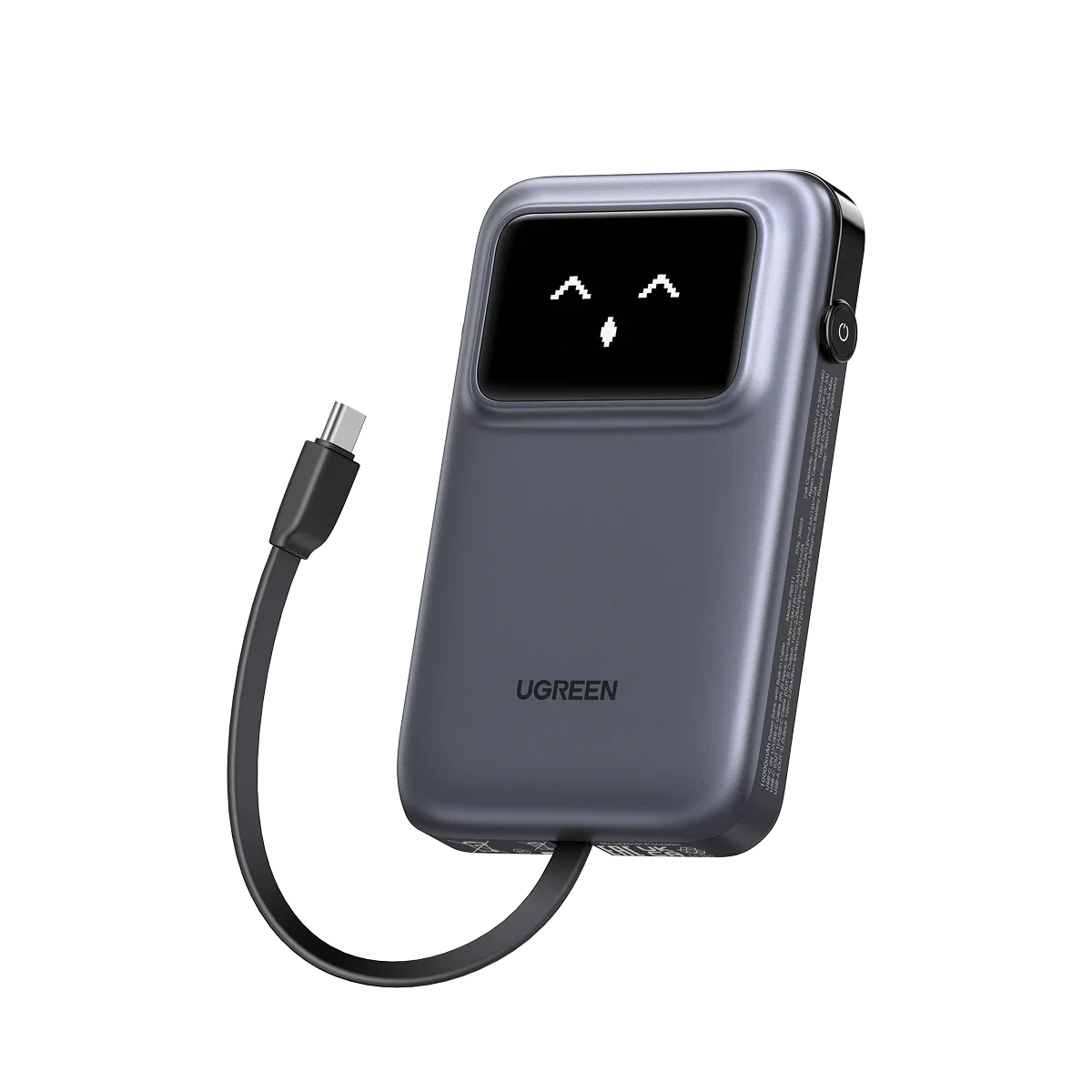 UGREEN 10000mAh Power Bank avec câble intégré — 35603B — vue 1