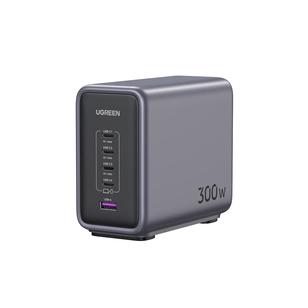 UGREEN Nexode 300W 5 ports PD Chargeur rapide GaN EU — 90903B — vue 1
