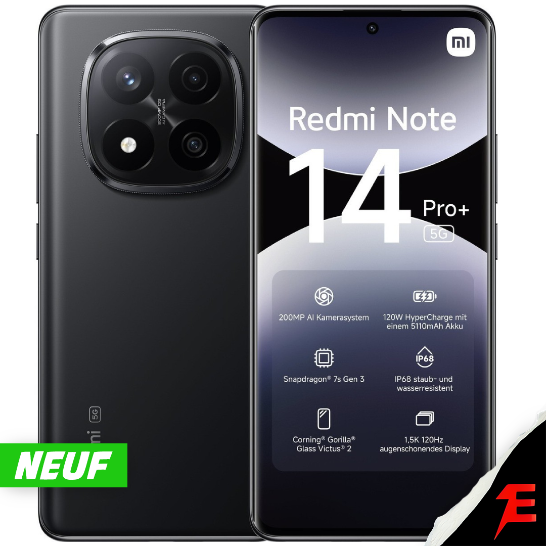 Redmi Note 14 Pro Plus (12/512)(Neuf Boîte fermée)