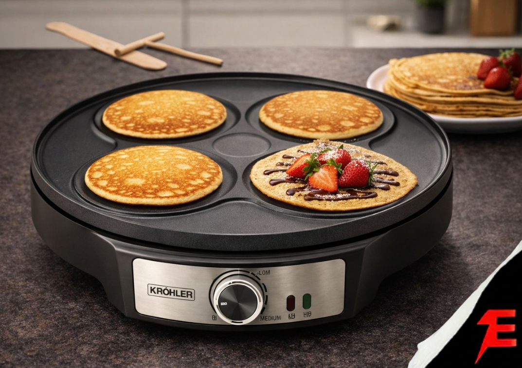 Kröhler CRÊPIÈRE ÈLECTRIQUE  PECE-1801