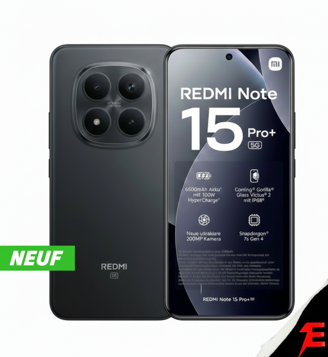 Redmi Note 15 Pro+ 5G (12/512 )(Neuf Boîte fermée)