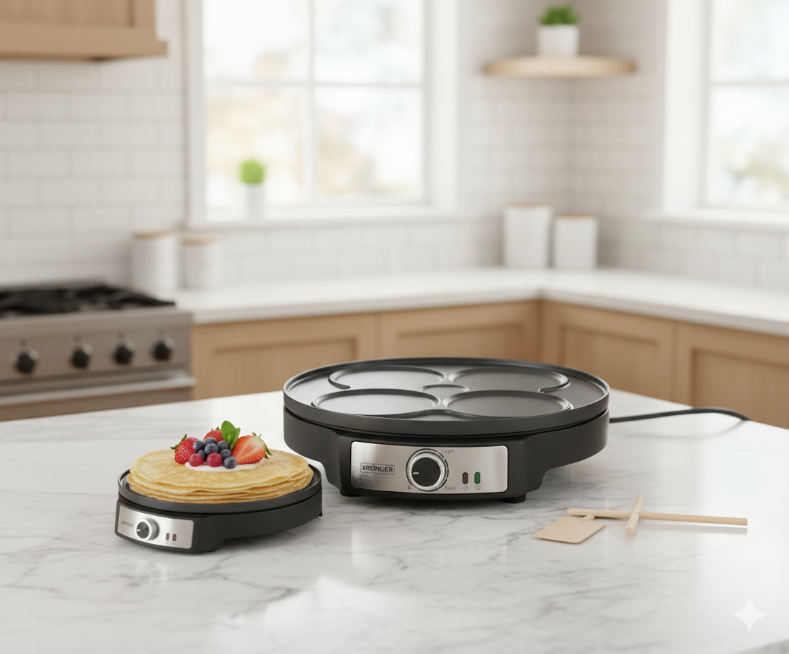 Kröhler CRÊPIÈRE ÈLECTRIQUE  PECE-1801