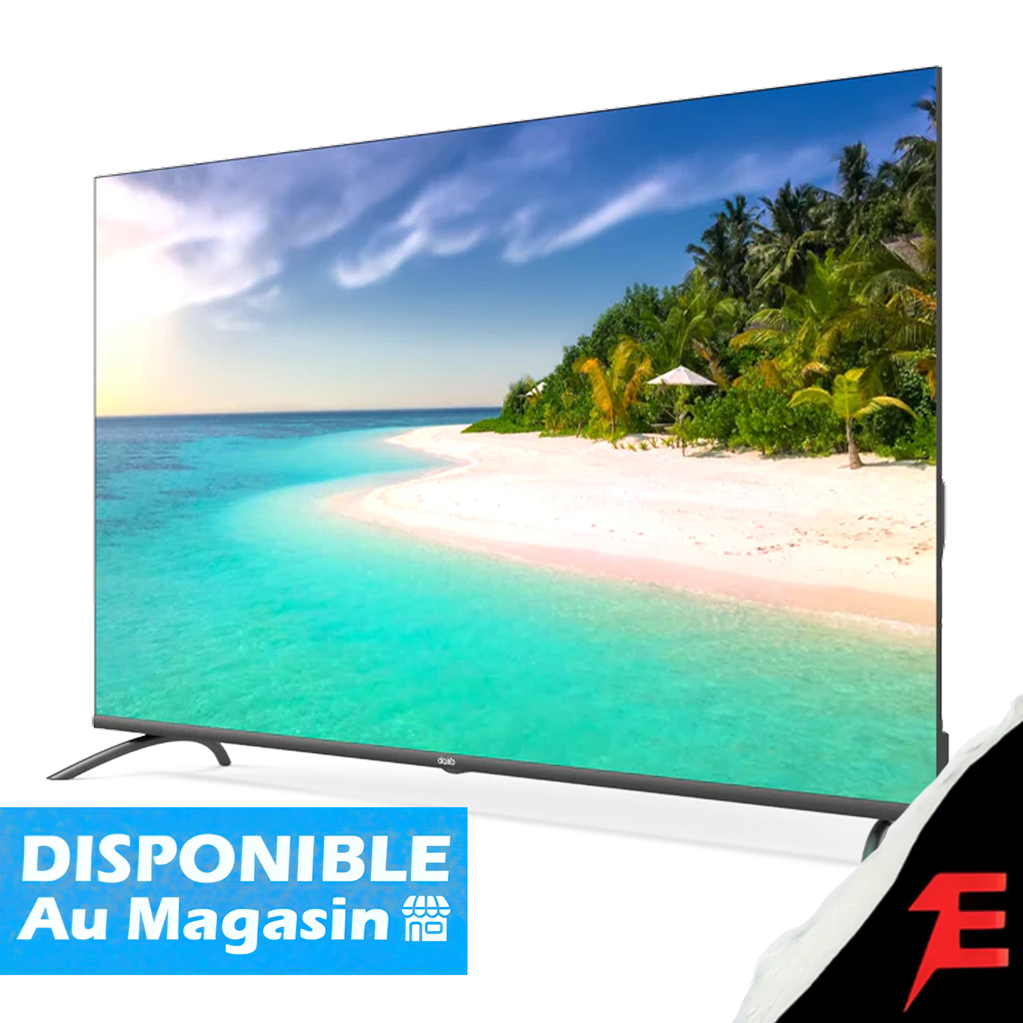 Daiko Google TV 5.0 43" SMART Silver Frameless FHD Série AI94