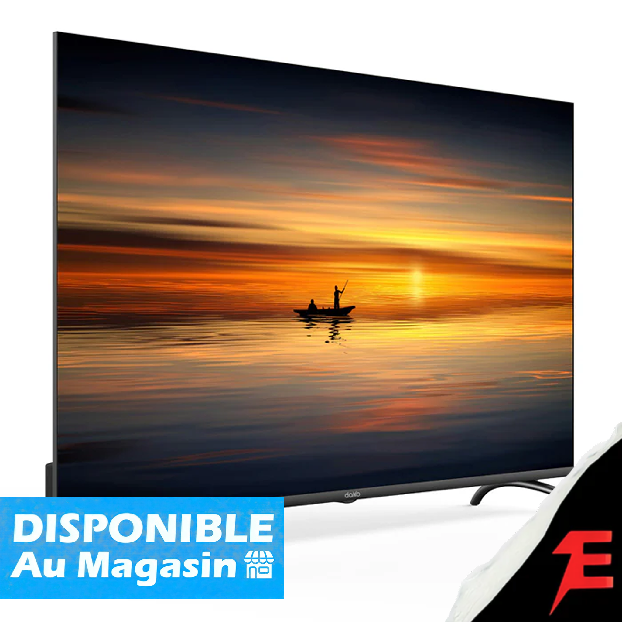 Daiko QLED Google Gaming TV 120 Hz 55" SMART Metal Frameless 4K DAIKO