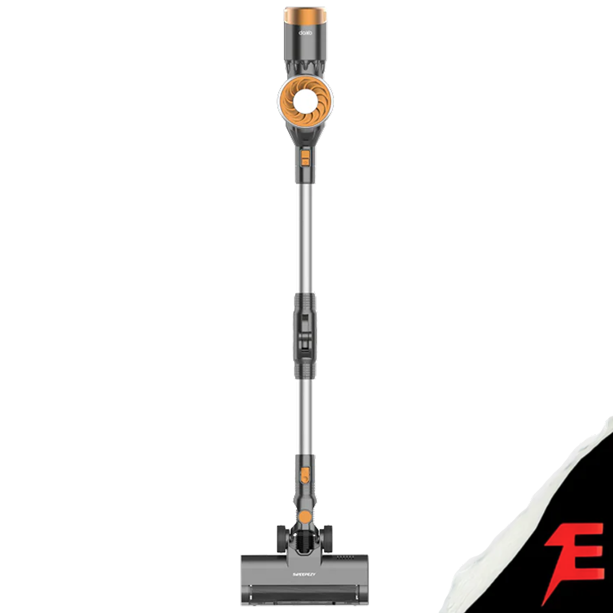 Daiko Aspirateur Balai sans Fil Brosse électrique avec lumière LED