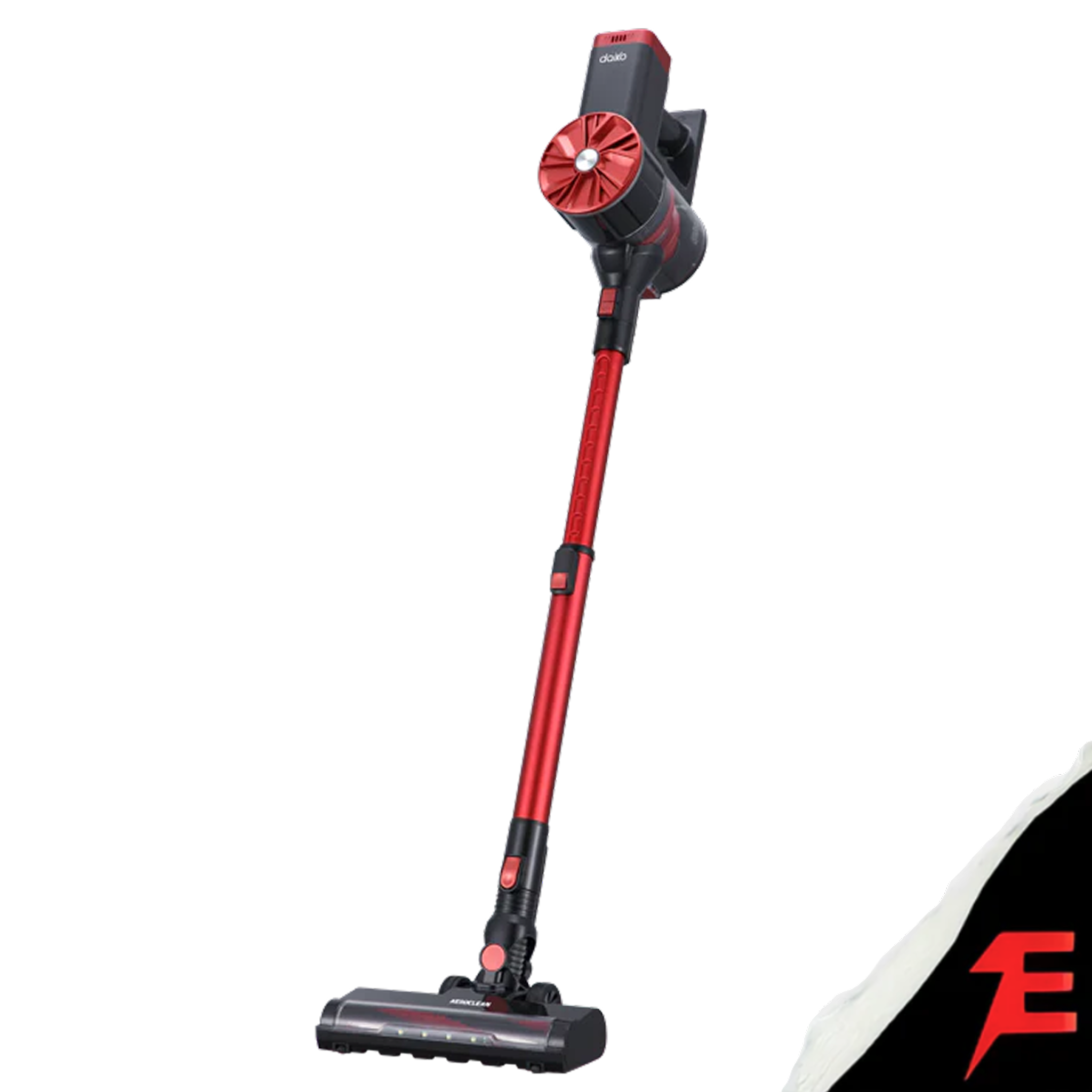 Daiko Aspirateur Balai sans Fil Brosse électrique avec lumière LED