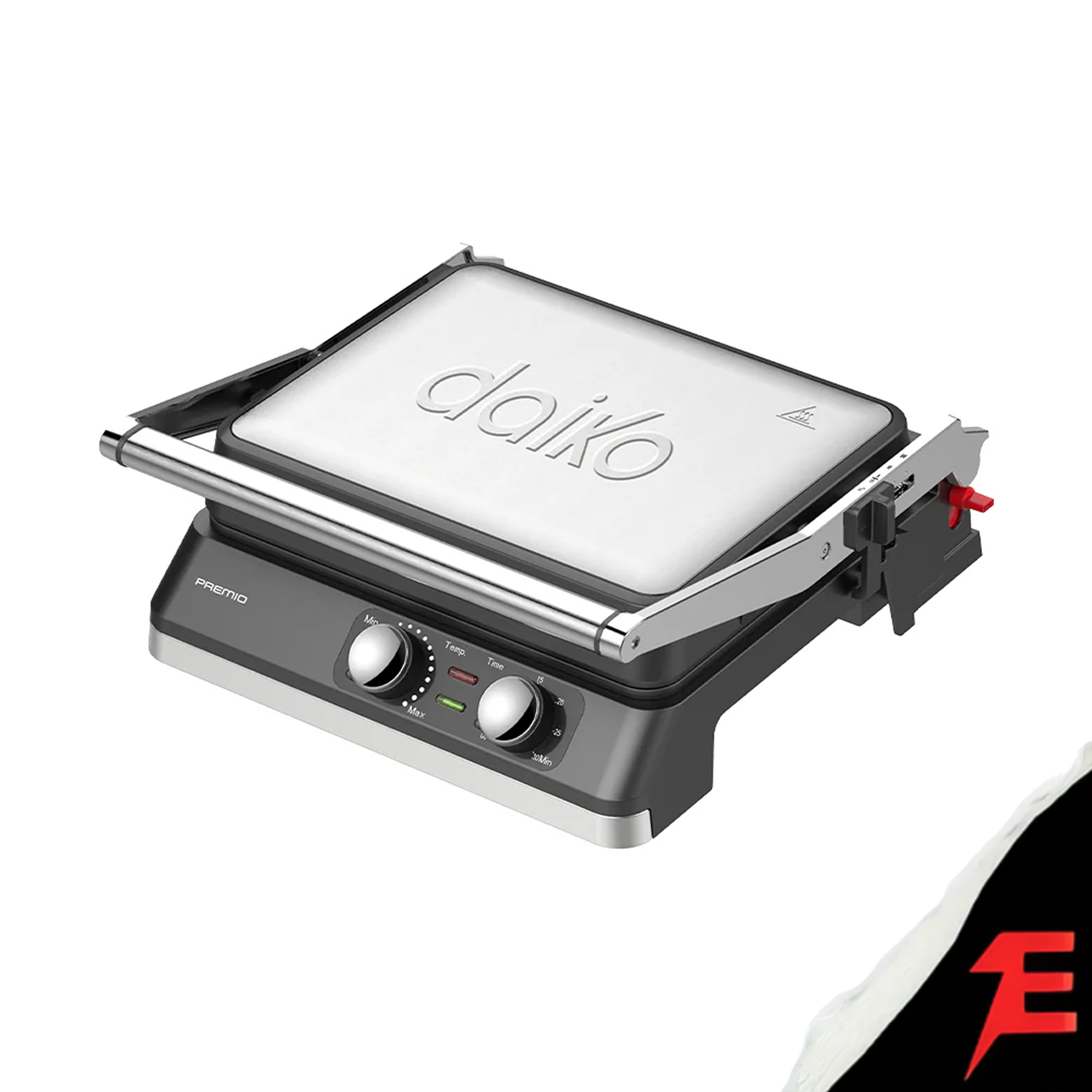 Daiko Grill Panini 2 en 1 Inox 2200W