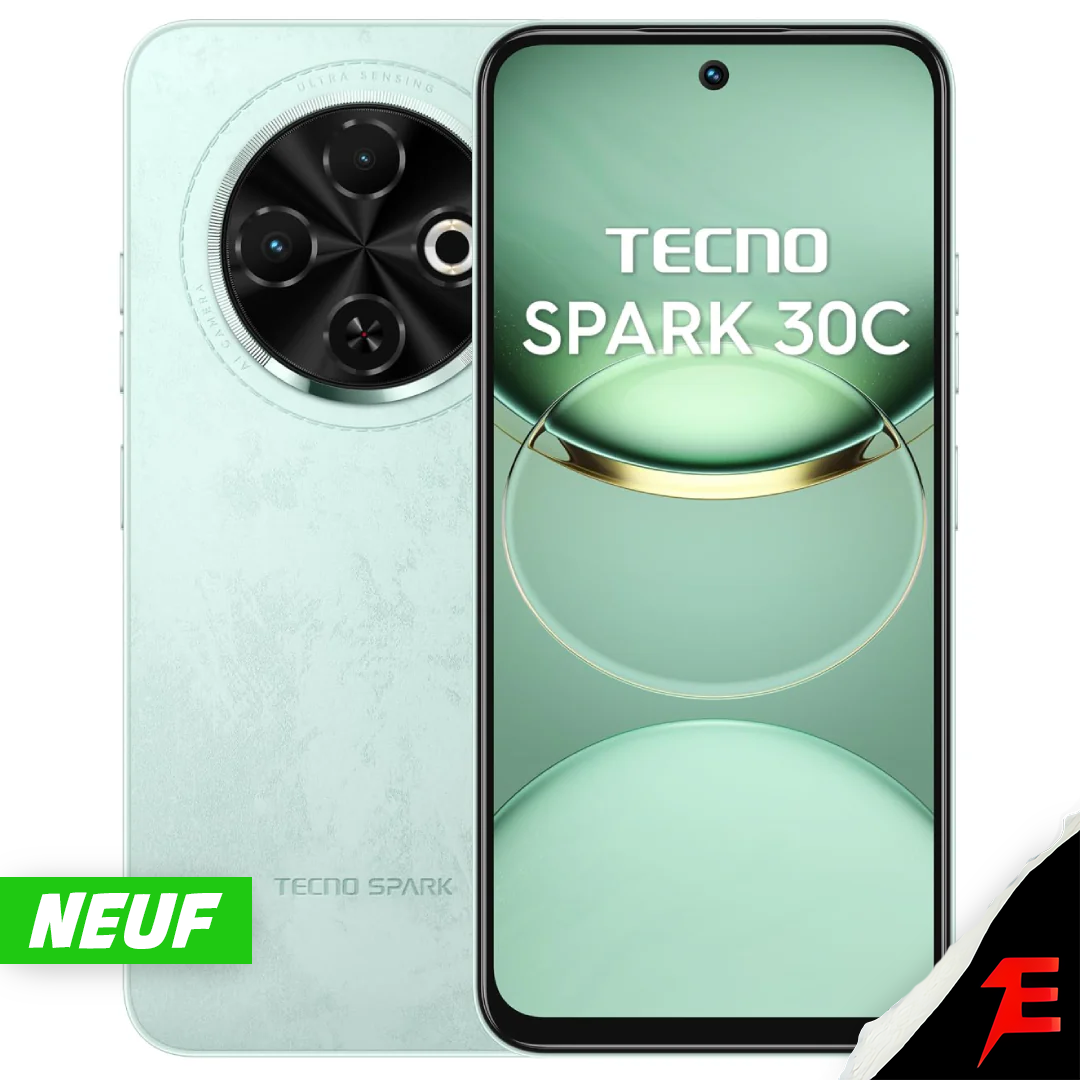 Tecno Spark 30C (4/128)(Neuf Boîte fermée)