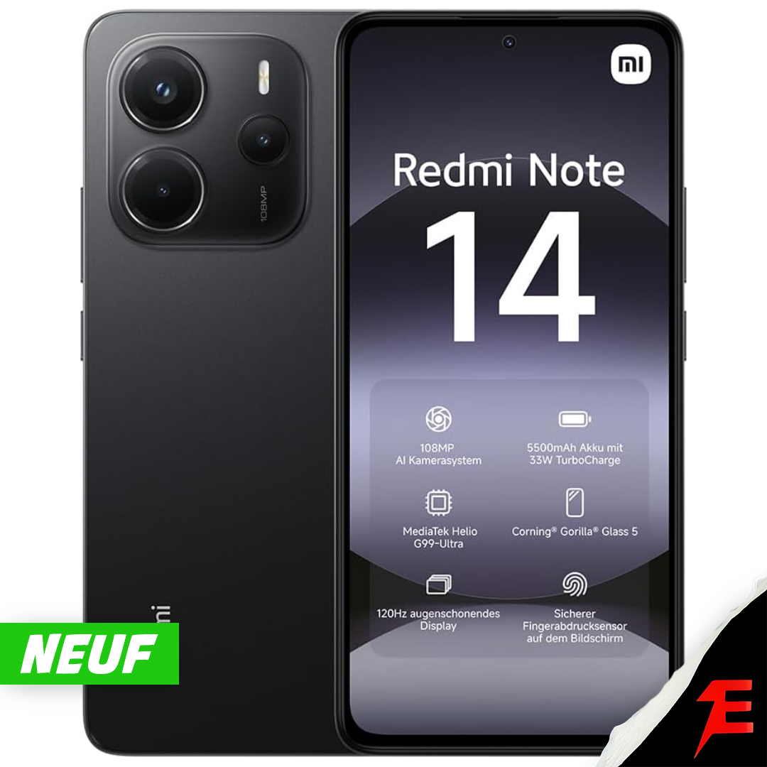 Redmi Note 14 (6/128)(Neuf Boîte fermée)