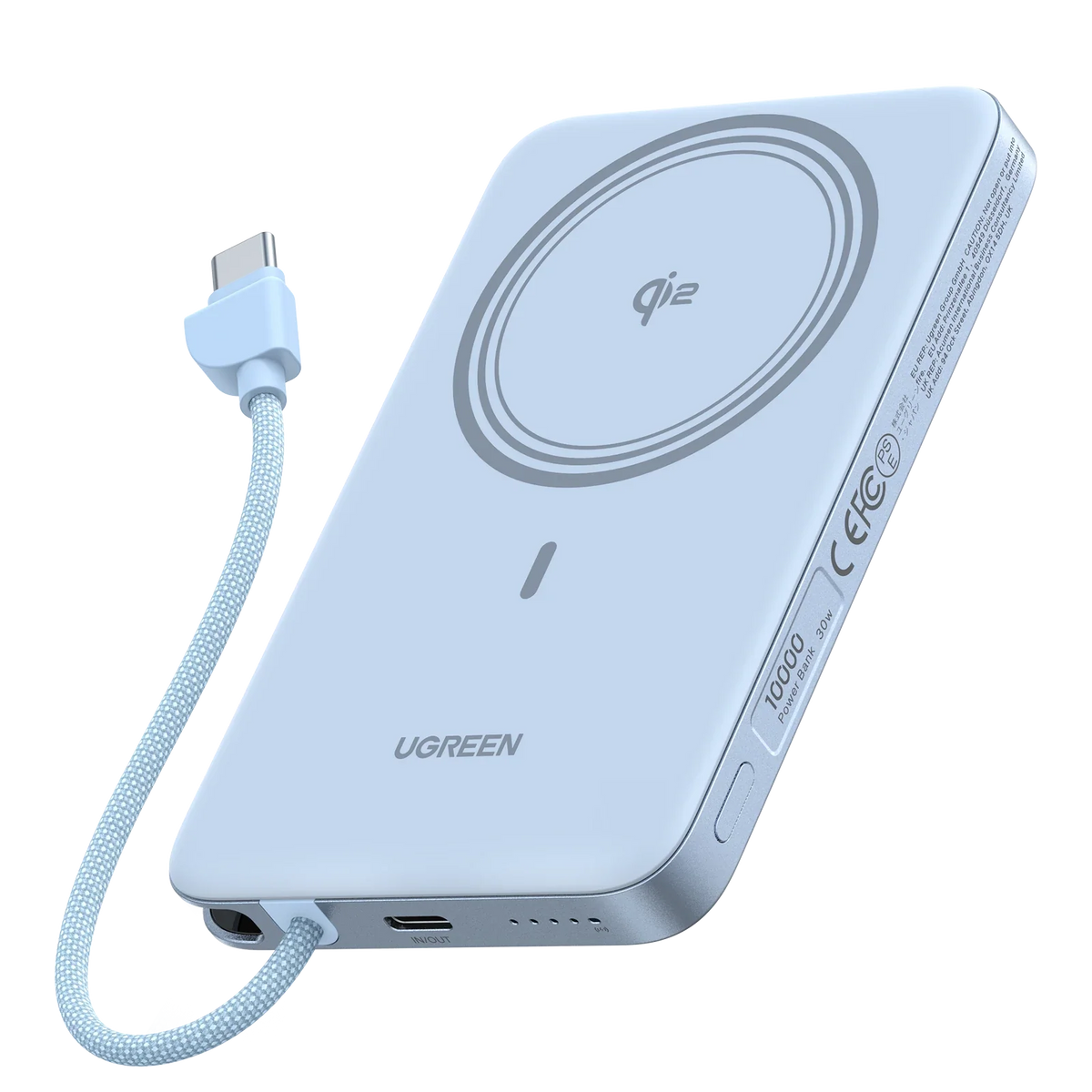UGREEN Power Bank magnétique sans fil — 65839B — vue 1